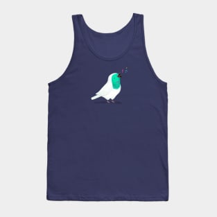 Bare throated Bellbird singing Tank Top